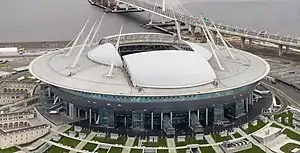 Die Arena im Jahr 2017