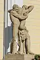 Herakles und Antaios (1811), Eingang der Staatlichen Bergbau-Universität Sankt Petersburg