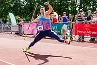 Der dritte Deutsche in diesem Finale Johannes Vetter wurde&nbsp;Siebter