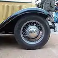 Drahtspeichenrad, Vorkriegsmodell (Ford&nbsp;1932)