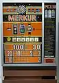 Merkur B (1977), erstes Geldspielgerät der Gauselmann-Gruppe