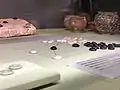 Spielsteine aus Glas