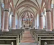 Blick ins Innere der Kirche
