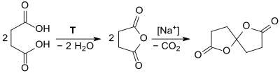Synthese von Spirodilacton