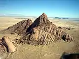 Spitzkoppe aus der Luft