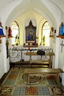 Das Innere der Spoarkapelle