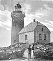 Leuchtturm Ende des 19. Jahrhunderts