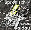 Reihendorf mit RAD-Lager und Friedhof, vor 1945