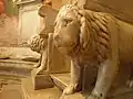 Löwe an der Kathedra