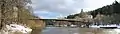 Panoramabild der Kettenbrücke