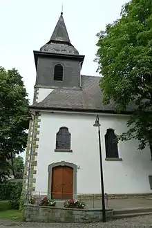 Außenansicht der Kapelle St. Georg in Altenmellrich