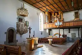 Innenansicht in Richtung West