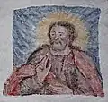 Segnender Christus, Freskenrest