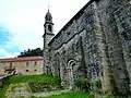 Ehemalige Klosterkirche St. Julian Moraime Seitenansicht