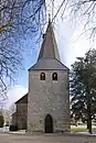 Turm der St. Andreaskirche aus dem 12. Jahrhundert