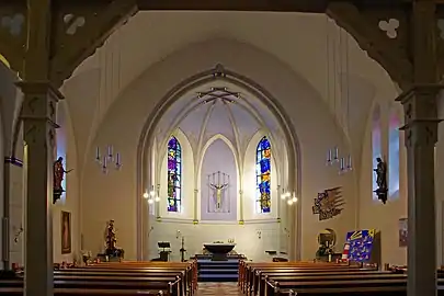 St. Apollonia, Innenraum