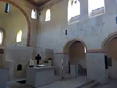 Vorzeichnung „Vier Evangelisten“ an der Südwand