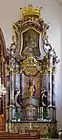 Rechter Seitenaltar in St. Gallus, Kirchzarten