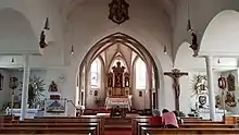 St. Georg, Innenansicht
