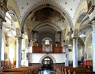 St. Hubertus Kirchenschiff