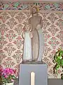 St. Josef und St. Wendelin, Holzskulptur, Der heilige Josef mit dem Jesuskind