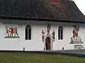 Südseite von St. Jost