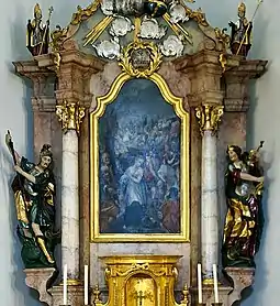 Detail des Hochaltars
