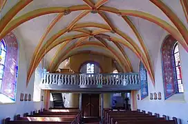 Blick zur Empore