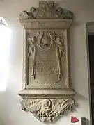 Epitaph des Bursars Christoph Berning (†&nbsp;1696)