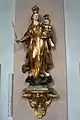 Figur der Madonna mit Jesuskind