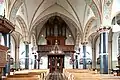 Blick zur Orgel