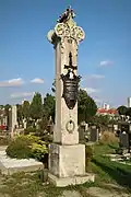 Grabpfeiler für Anton von Hartenthal (1840)