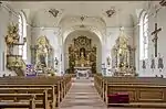 Inneres Richtung Chor