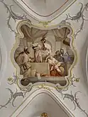 Seitenschiff: Der zwölfjährige Jesus im Tempel