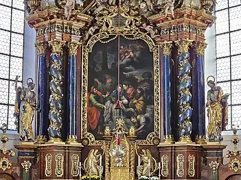 Hochaltar, Retabel