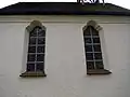 Barocke vergrößerte Fenster