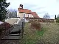 Aufgang zum Friedhof