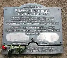 Gedenktafel in Berlin-Karlshorst
