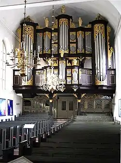 Norddeutscher Barockprospekt von 1688 in Stade, St. Cosmae