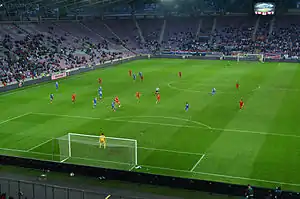 Freundschaftsspiel am 10. Juni 2013 zwischen Portugal und Kroatien im Stade de Genève