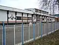 Eingangsbereich des Stadions (Dezember 2008)