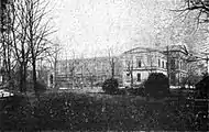 Vorgängerbau um 1901: der Stadtgartensaal