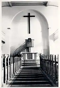 Altarraum der 1950er und 1960er Jahre