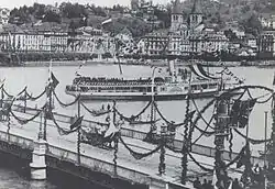 Das Dampfschiff Stadt Luzern