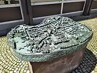 Stadtmodell in der Fußgängerzone
