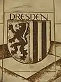 Stadtwappen unter der Augustusbrücke