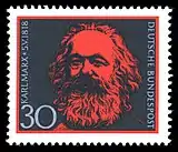 Briefmarke der Deutschen Bundespost (Bundesrepublik Deutschland) vom 29. April 1968
