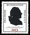 Briefmarke der Deutschen Bundespost zum 250.&nbsp;Jubiläum des Geburtstags, 1974
