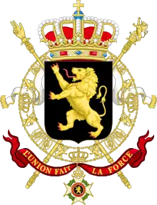 Staatswappen des Königreichs Belgien