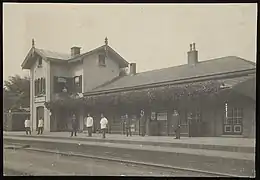 Bahnhof Heerhugowaard (um 1880)